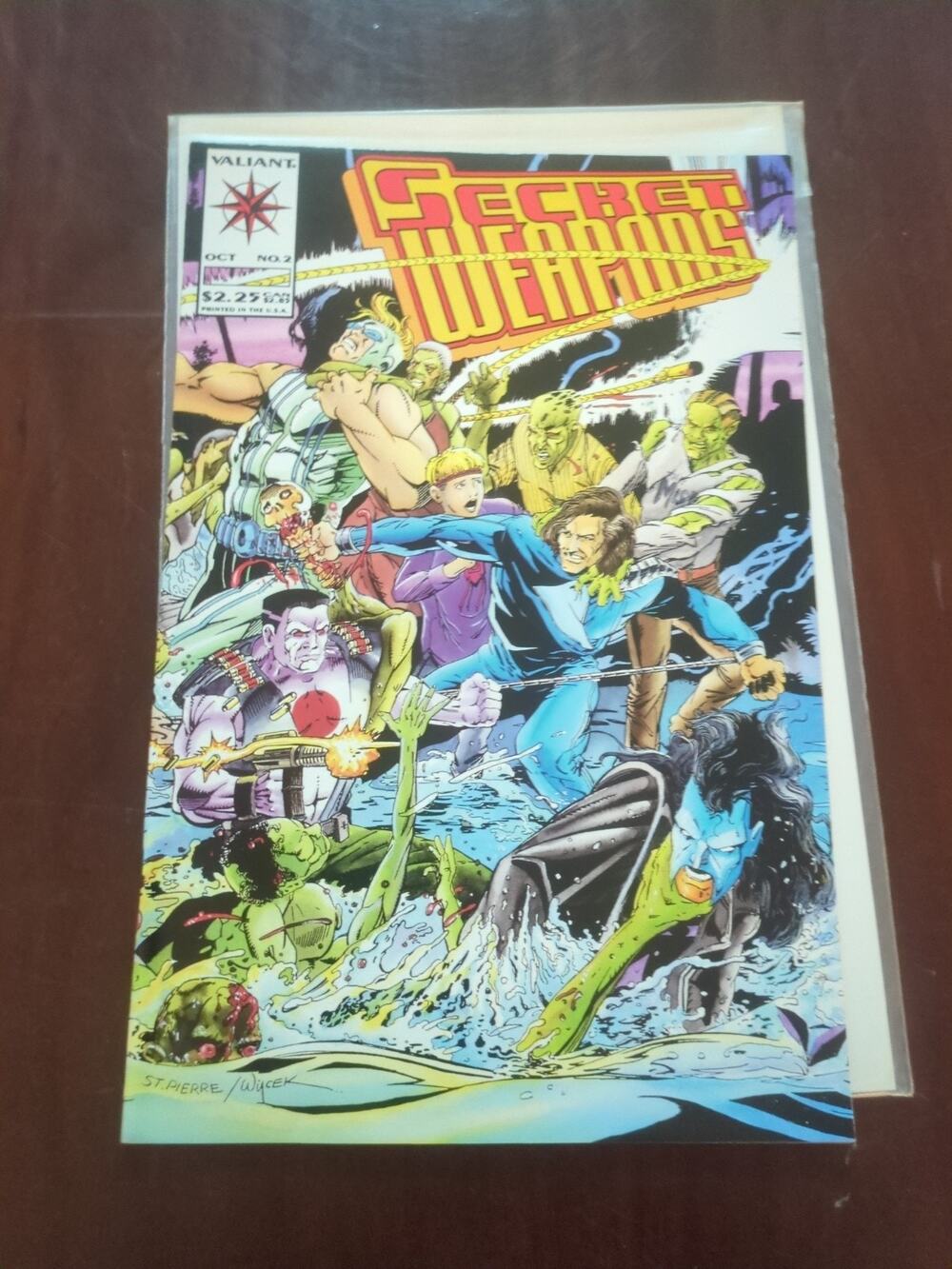 Secret Weapons #2 1993 Valiant Comics